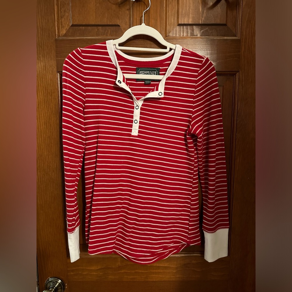 american eagle stripped long sleeve